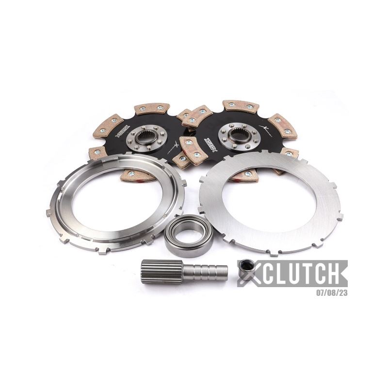 XClutch 9.00 in. Twin Solid Ceramic Clutch Discs (