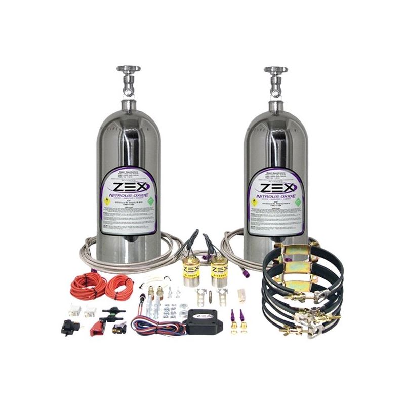 ZEX Race Diesel Nitrous System with Polished Bottl