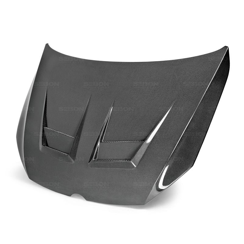 Seibon DV-style carbon fiber hood for 2015 VW Golf