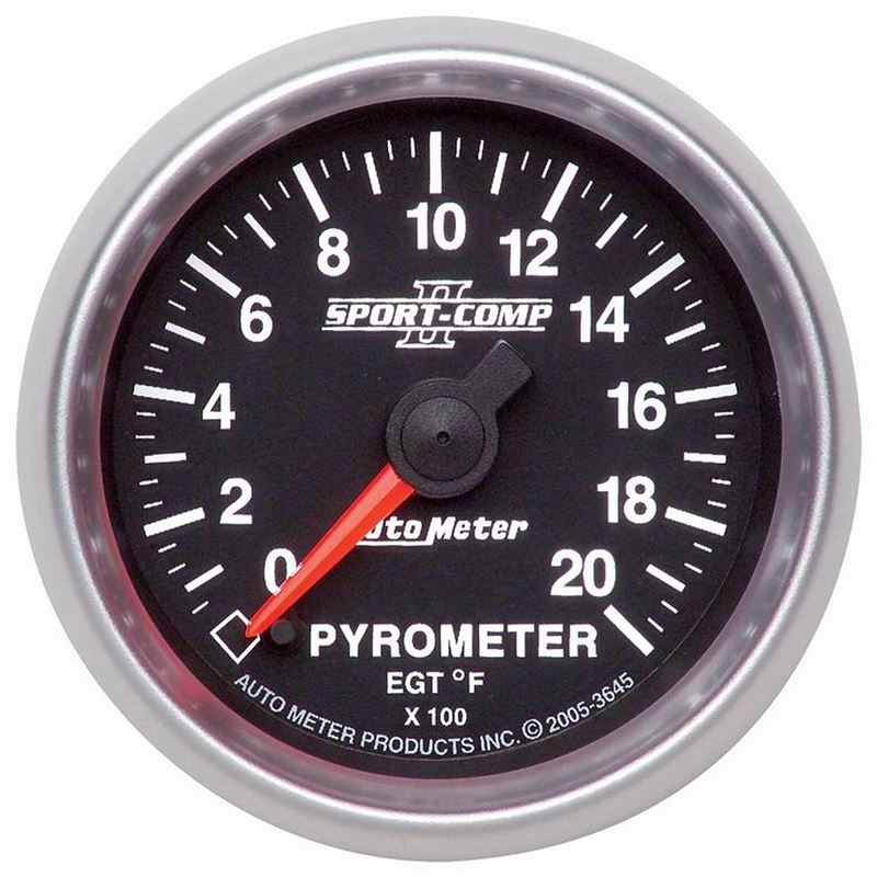 AutoMeter Sport-Comp II Full Sweep Electronic 52mm