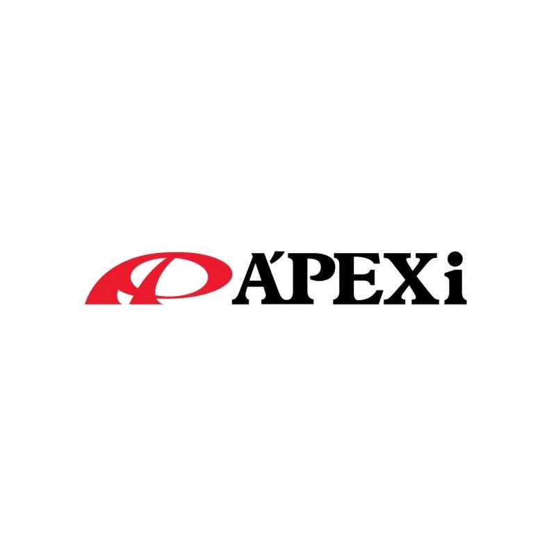 Apexi 12 inch Decal - Black (601-KH02)