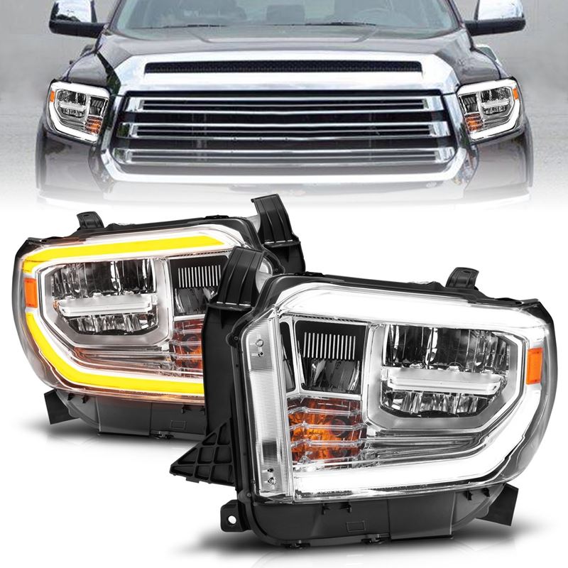 Anzo LED Crystal Headlight Set for 2021 Toyota Tun