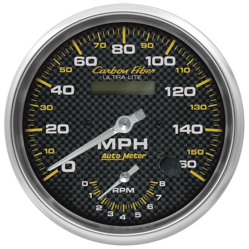 AutoMeter 5" TACH/SPEEDO COMBO 8,000 RPM/160