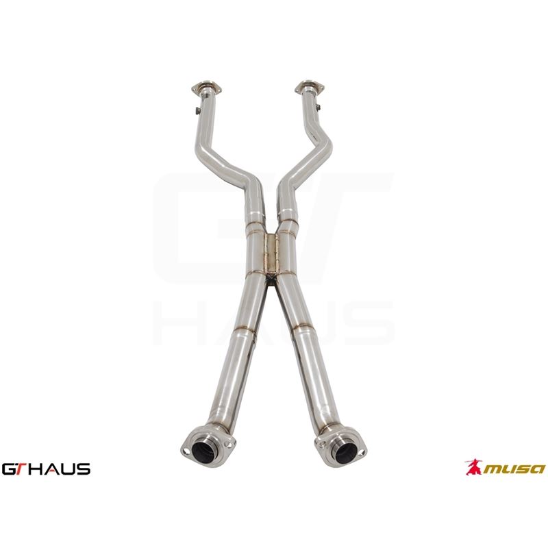 GTHAUS Musa Full Cat-Back Cat-Back LSR pipe (Front