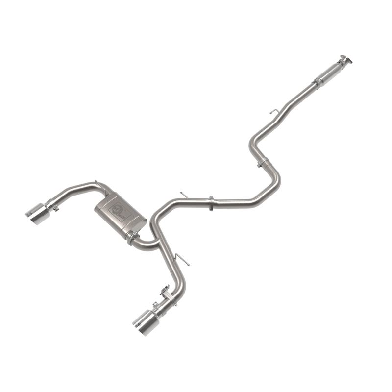 Takeda 3 IN 304 Stainless Steel Cat-Back Exhaust w