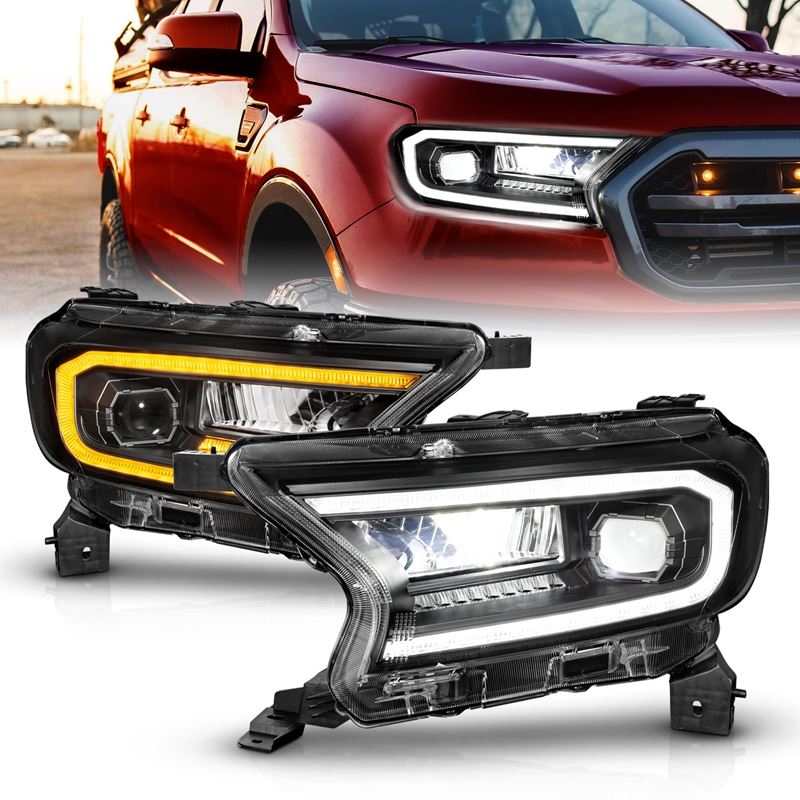 Anzo Full LED Projector Headlights w/ Initiation a