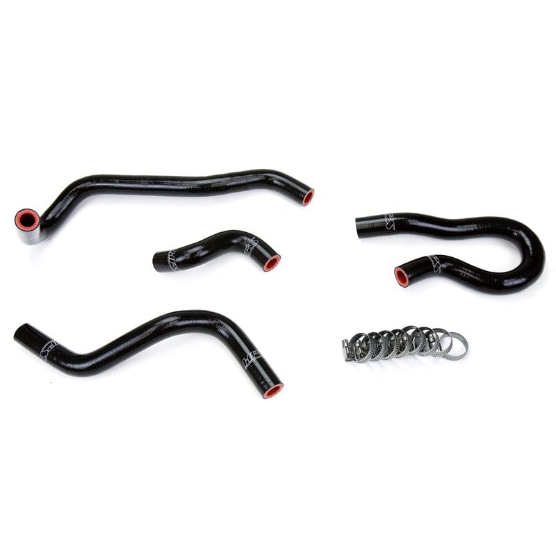 HPS Black Silicone Heater Hose Kit for 1992-1995 H