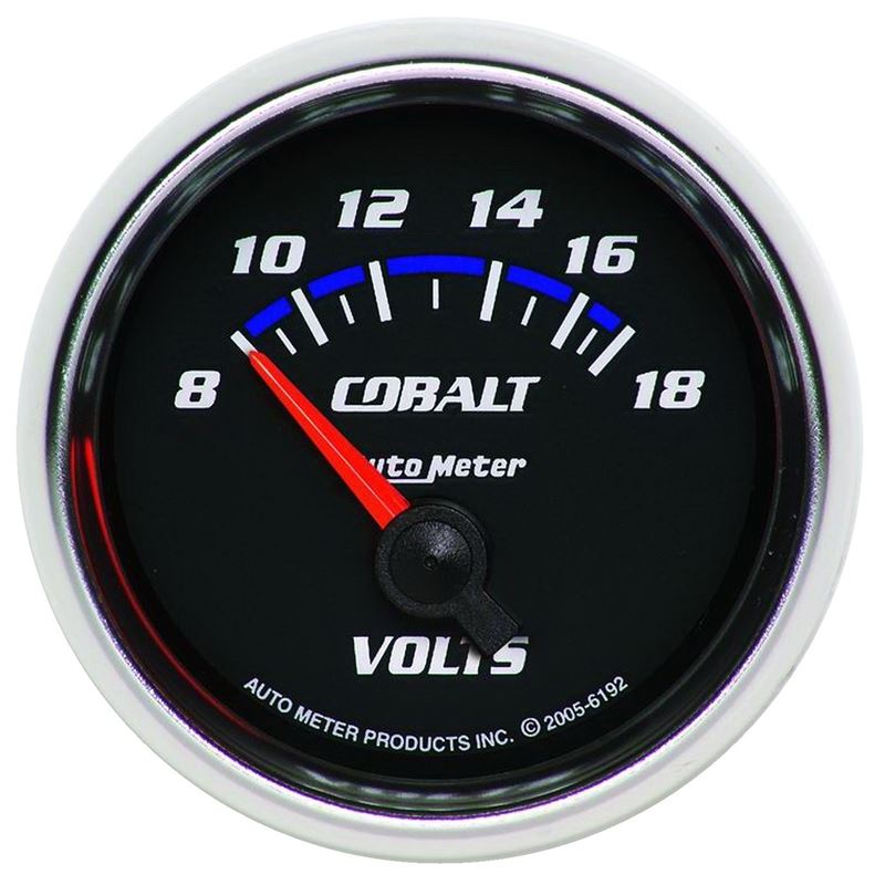 AutoMeter Cobalt 52mm 8-18 Volts Short Sweep Elect