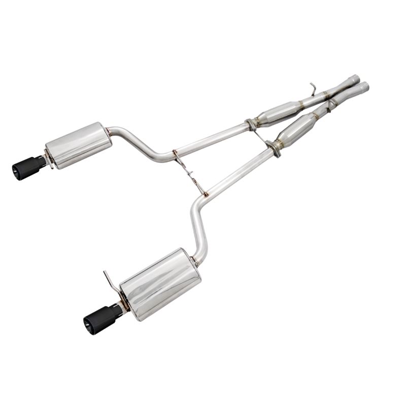 AWE Touring Edition Exhaust for B6 A4 3.0L - with