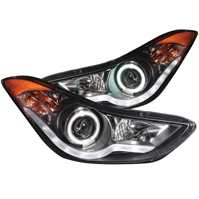 ANZO 2011-2014 Hyundai Elantra Projector Headlight