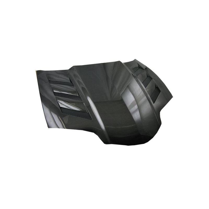 VIS Racing AMS Style Black Carbon Fiber Hood