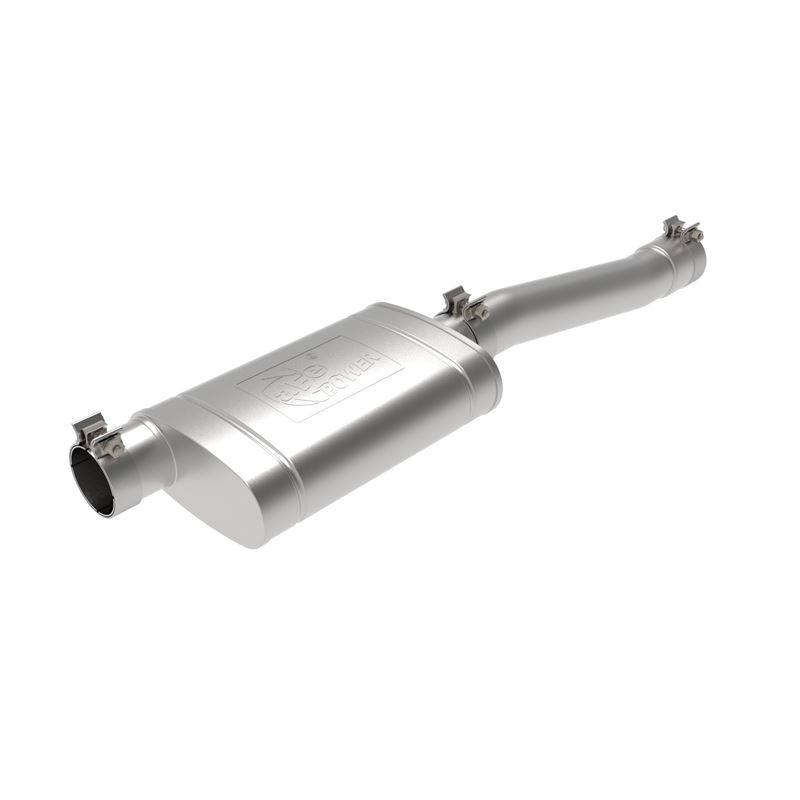 aFe Apollo GT Series 409 Stainless Steel Muffler U