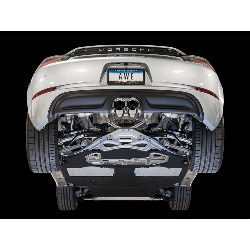 AWE Touring Edition Exhaust for Porsche 718 Boxste
