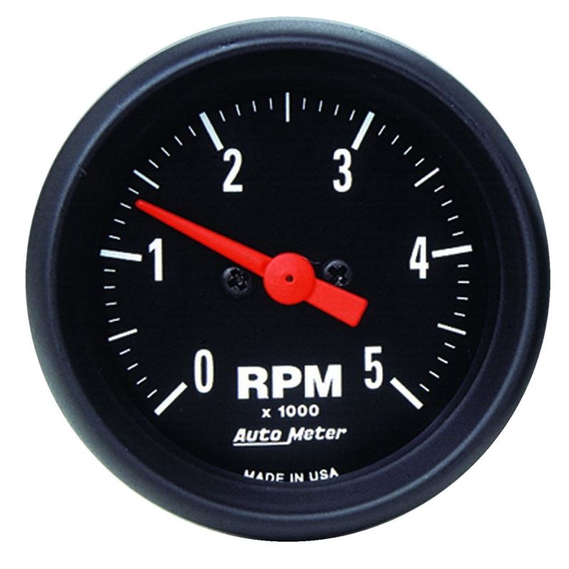 AutoMeter Z-Series 52mm 5000RPM In-Dash Tachometer