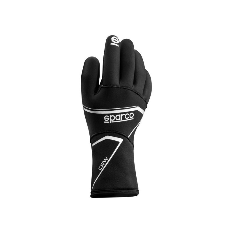 Sparco CRW New Series Black Kart Racing Gloves 2X-