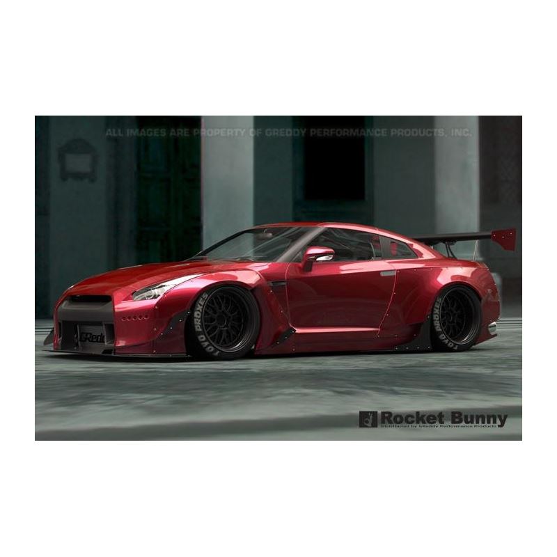 ROCKET BUNNY R35 V2 FRONT OVER FENDERS (FRP) (1702