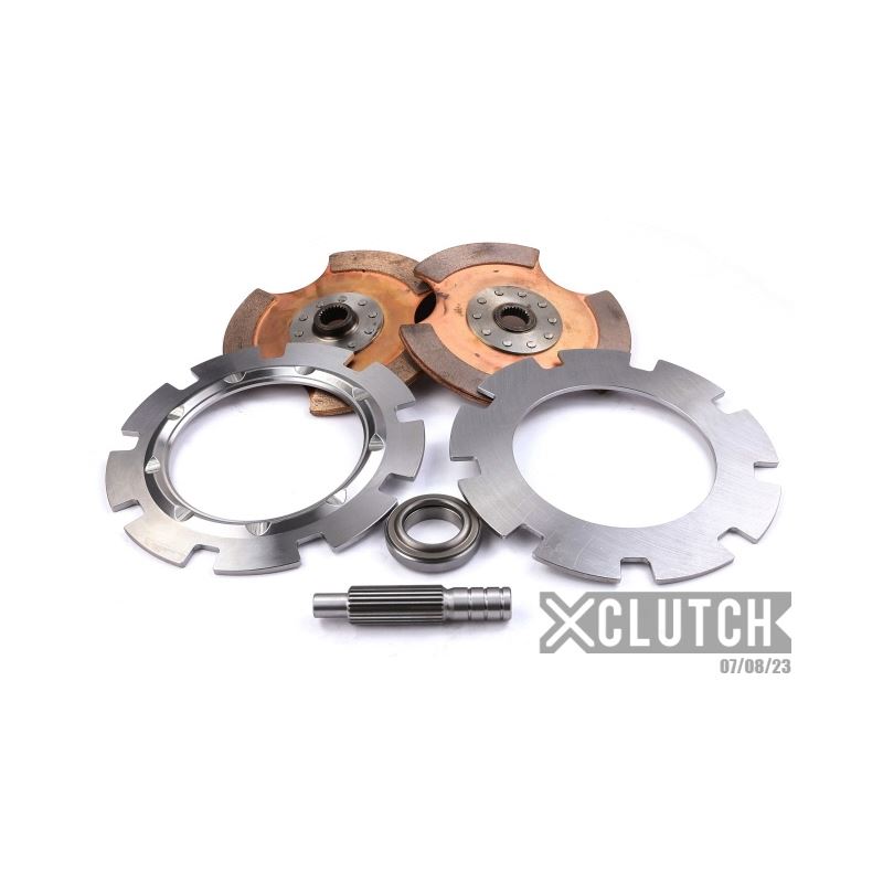 XClutch 8.0 in. Twin Sprung Ceramic Clutch Discs (