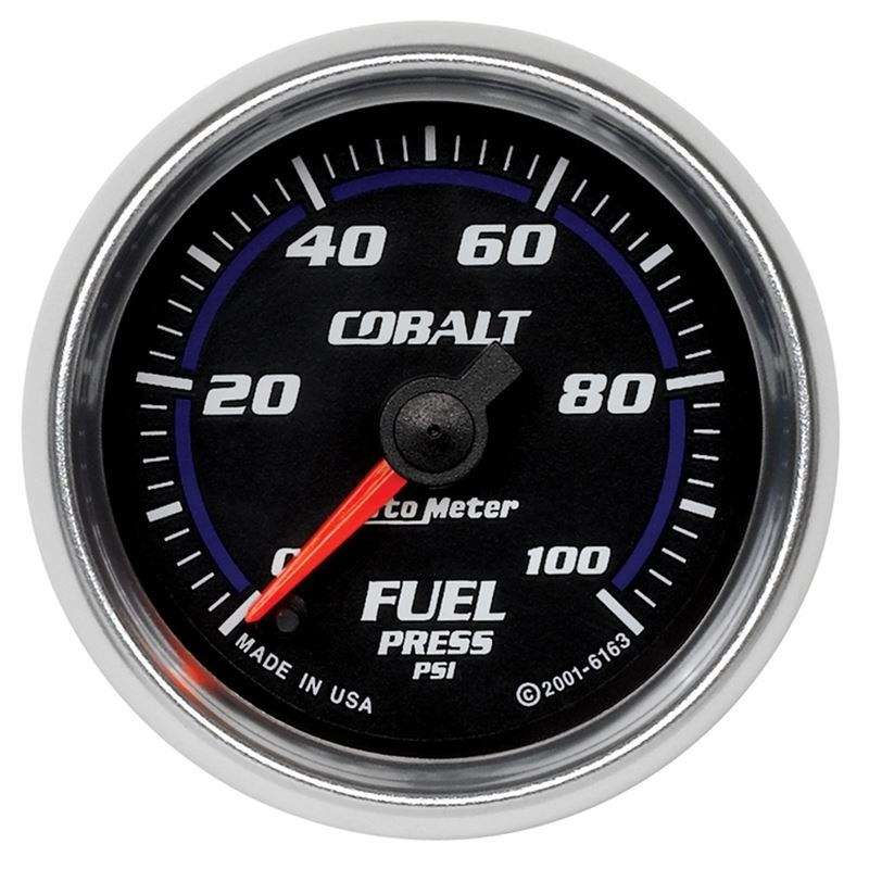 AutoMeter Cobalt 52mm 100 PSI Electronic Fuel Pres