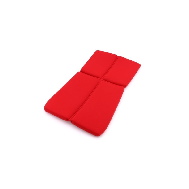 Bride Backrest Cushion for Zieg IV Wide Seats, Red