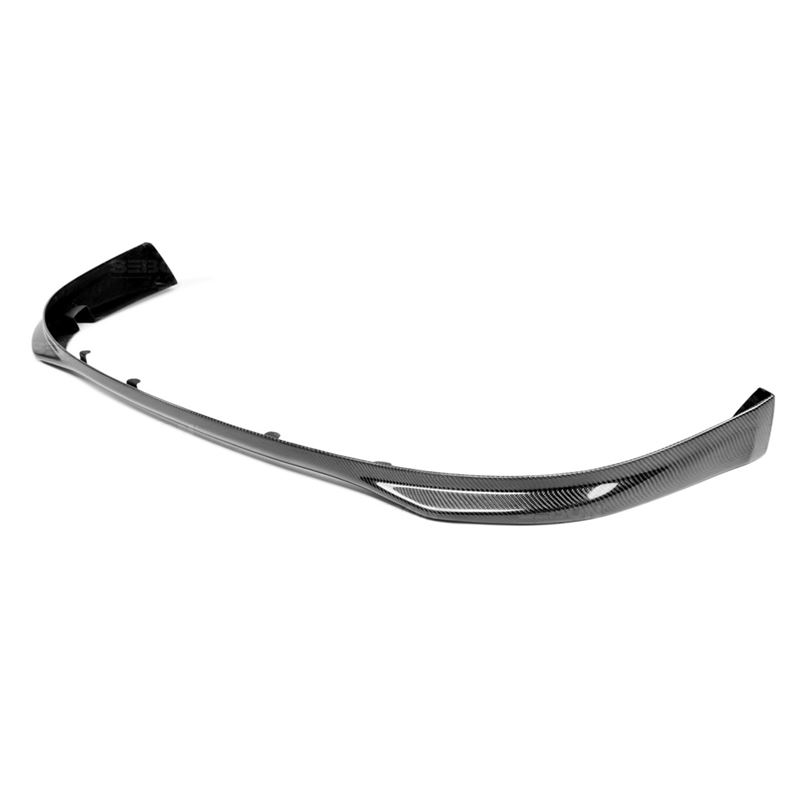 Seibon OEM-style carbon fiber front lip for 2008-2