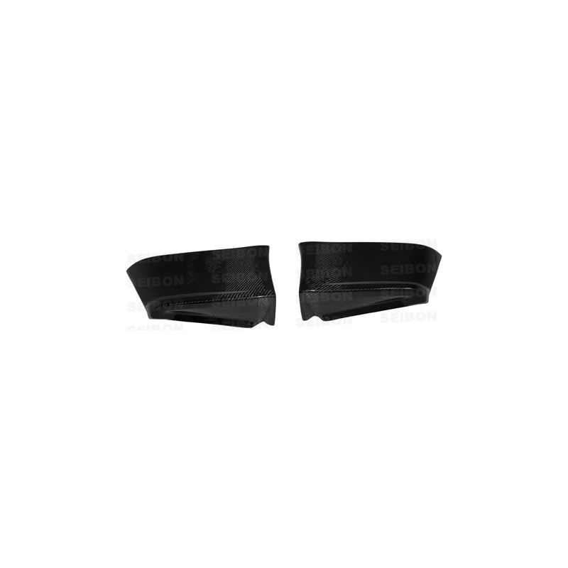 Seibon OEM-style carbon fiber rear lip for 2008-20