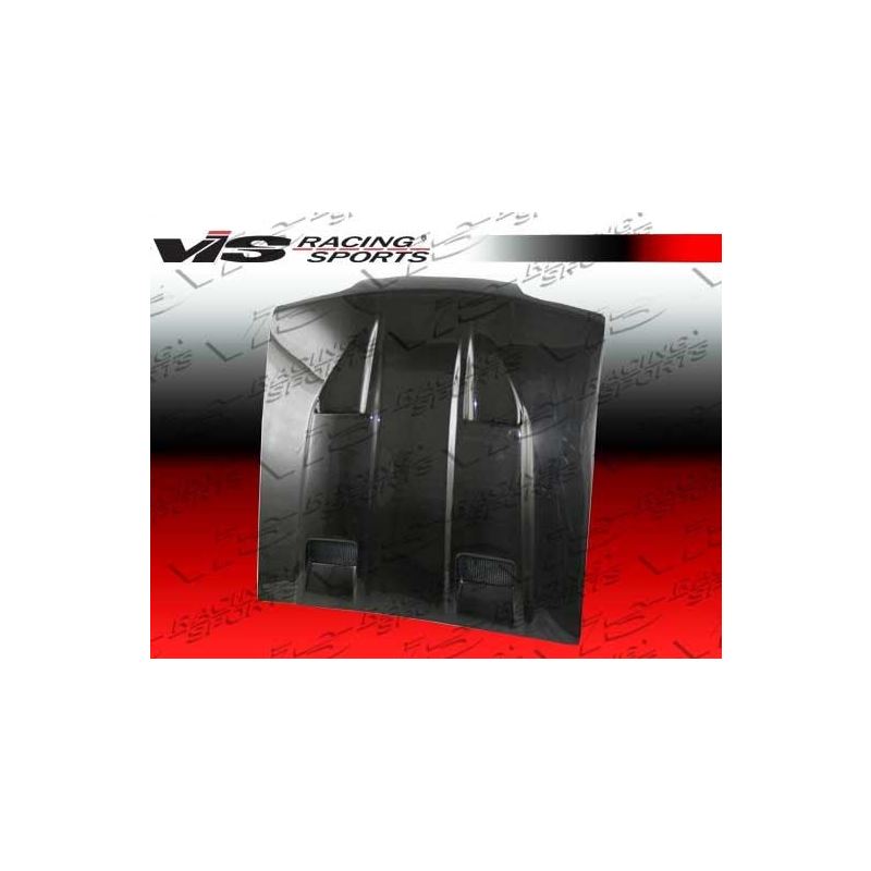 VIS Racing Mach 5 Style Black Carbon Fiber Hood