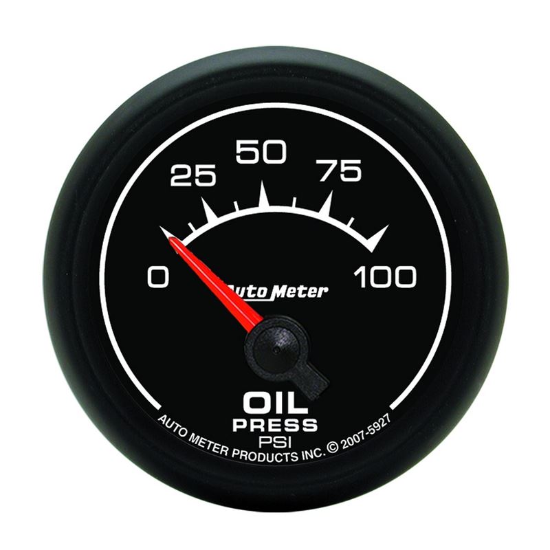 AutoMeter ES 52mm 100 PSI Short Sweep Electric Oil