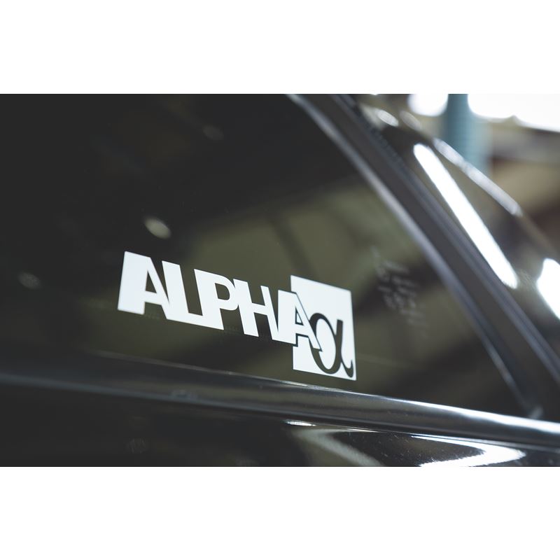 AMS Performance ALPHA Die-Cut Decal - White (ALP.0
