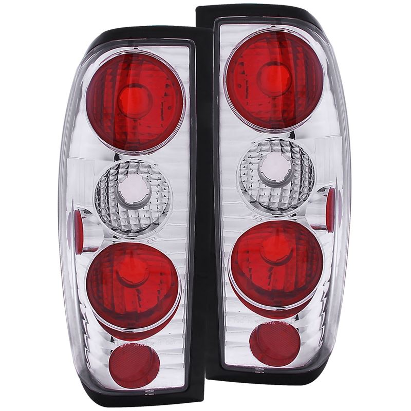 ANZO 1998-2004 Nissan Frontier Taillights Chrome (