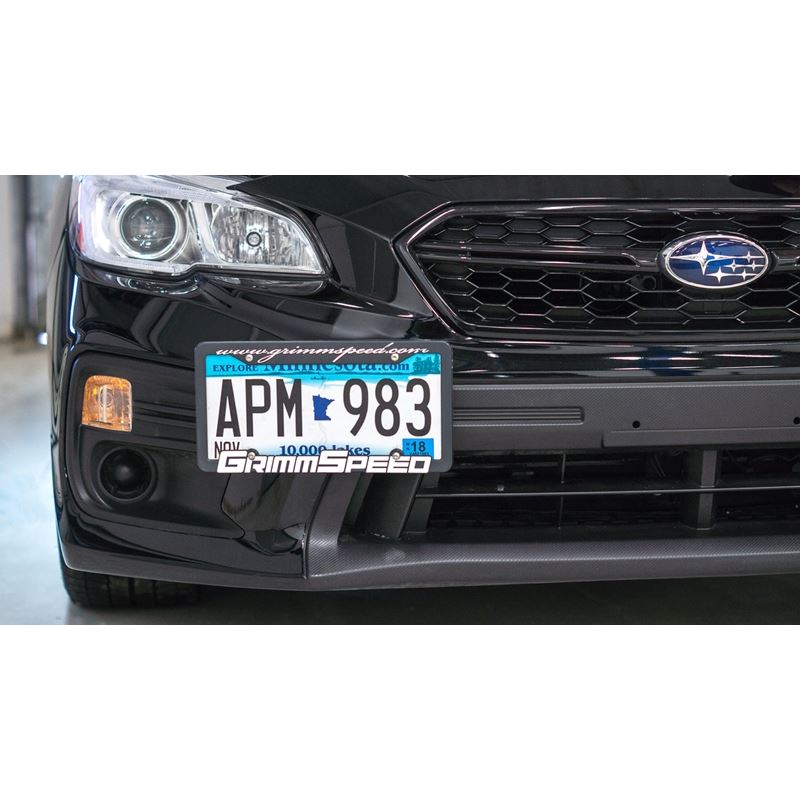 GrimmSpeed License Plate Relocation Kit (094029)