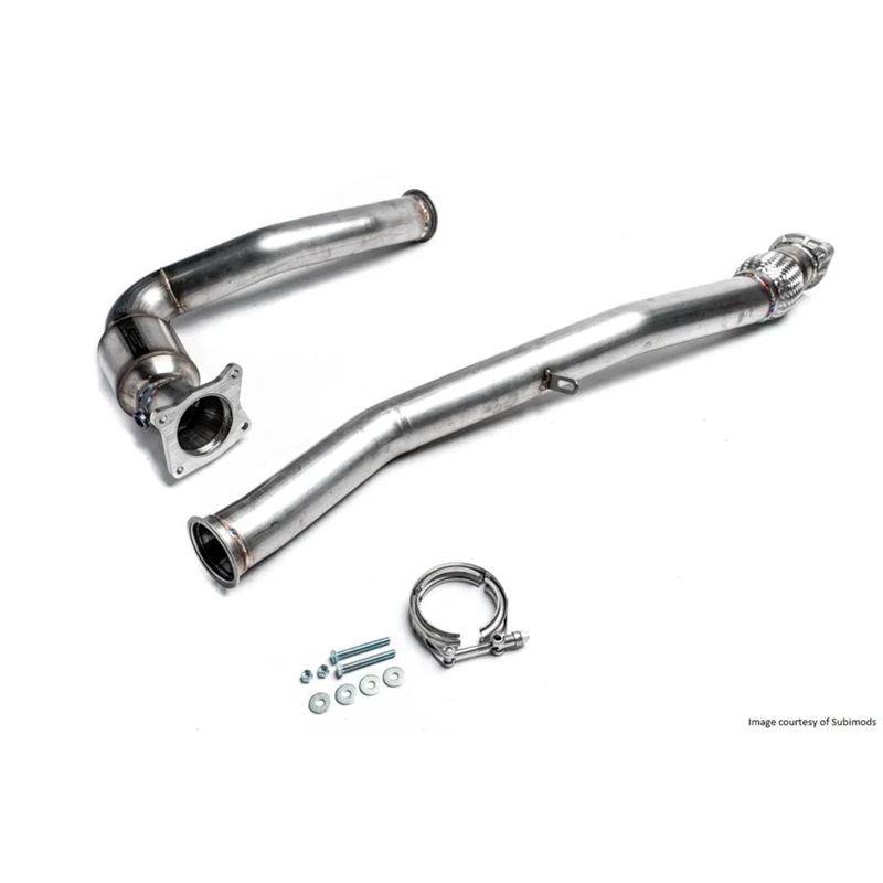 ETS GESI CATTED J-PIPE (DOWNPIPE) For 15-21 WRX (2