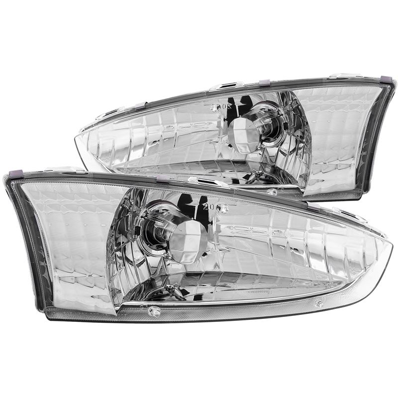 ANZO 1997-2002 Mitsubishi Mirage Crystal Headlight