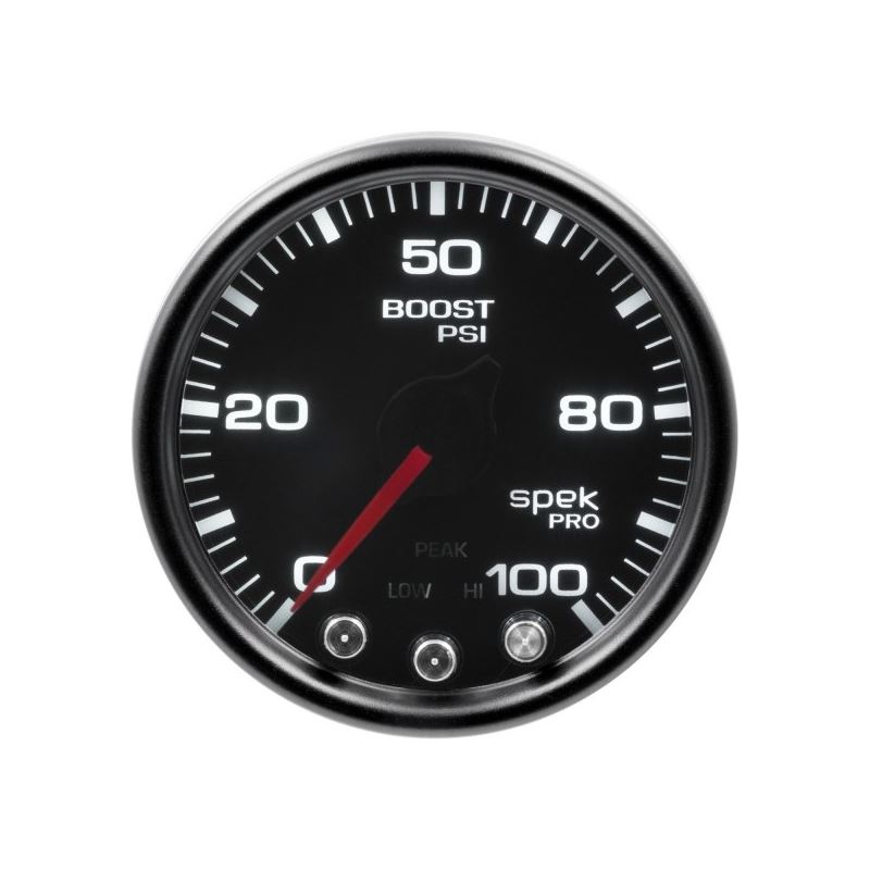 AutoMeter Spek-Pro Gauge Boost 2 1/16in 100psi Ste