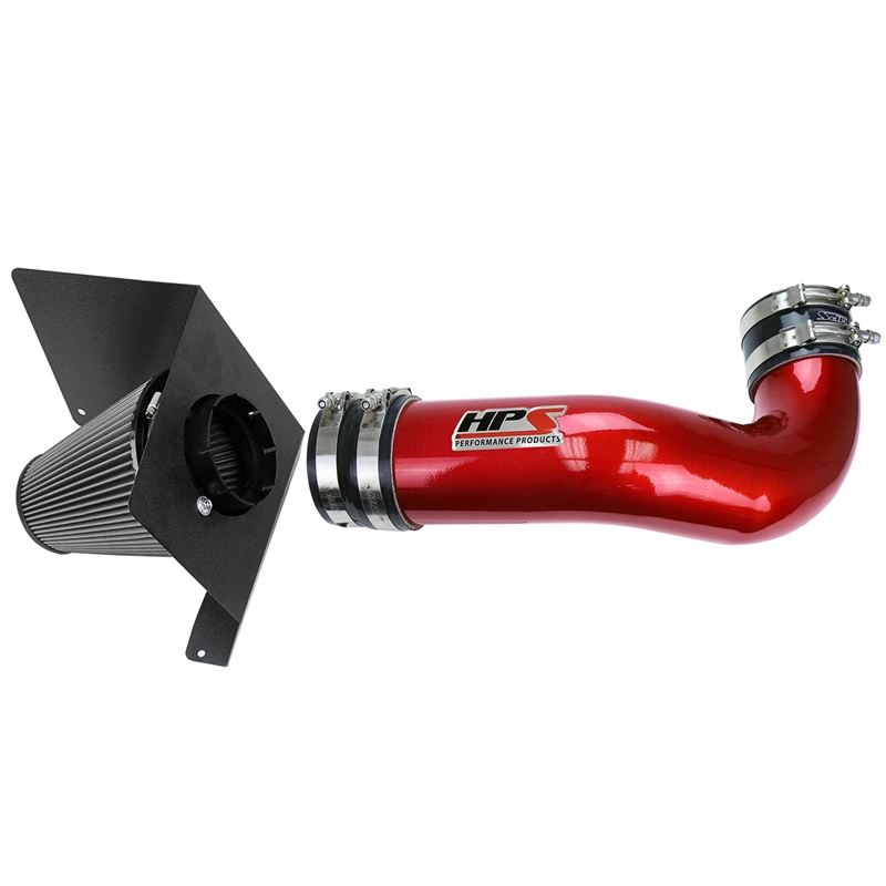 HPS Performance 827 622R Cold Air Intake Kit with