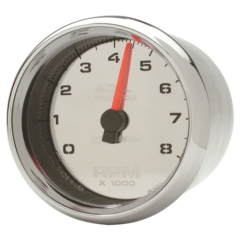 AutoMeter Pro-Cycle Gauge Tach 2-5/8in 8K Rpm 2and