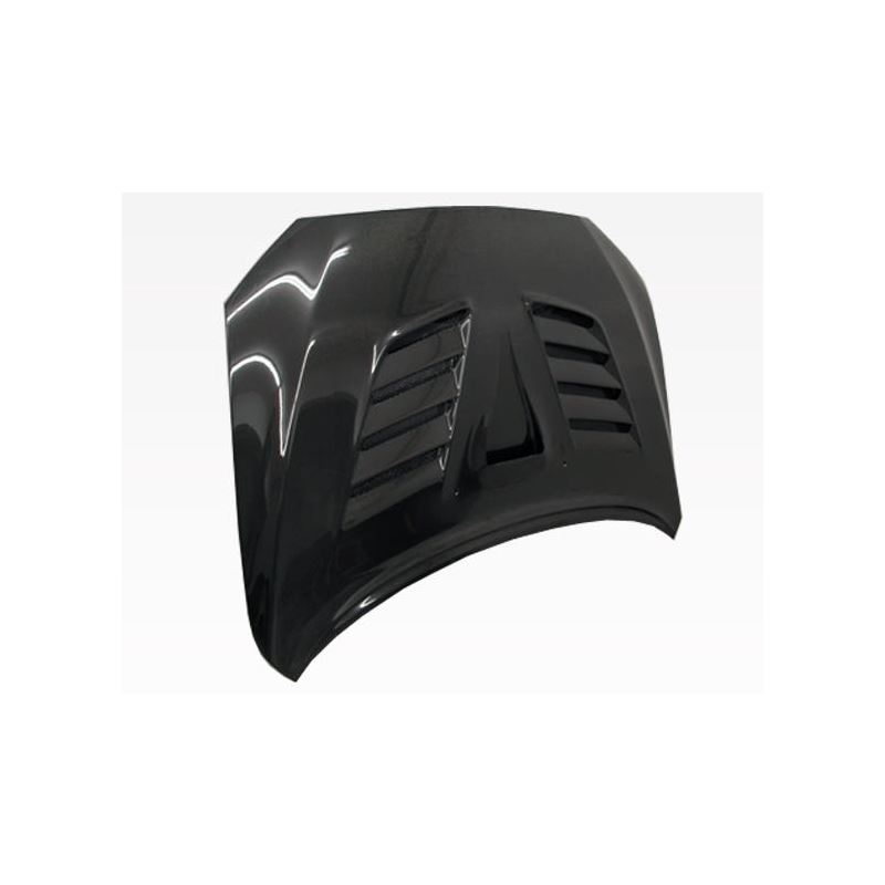 VIS Racing VRS Style Black Carbon Fiber Hood