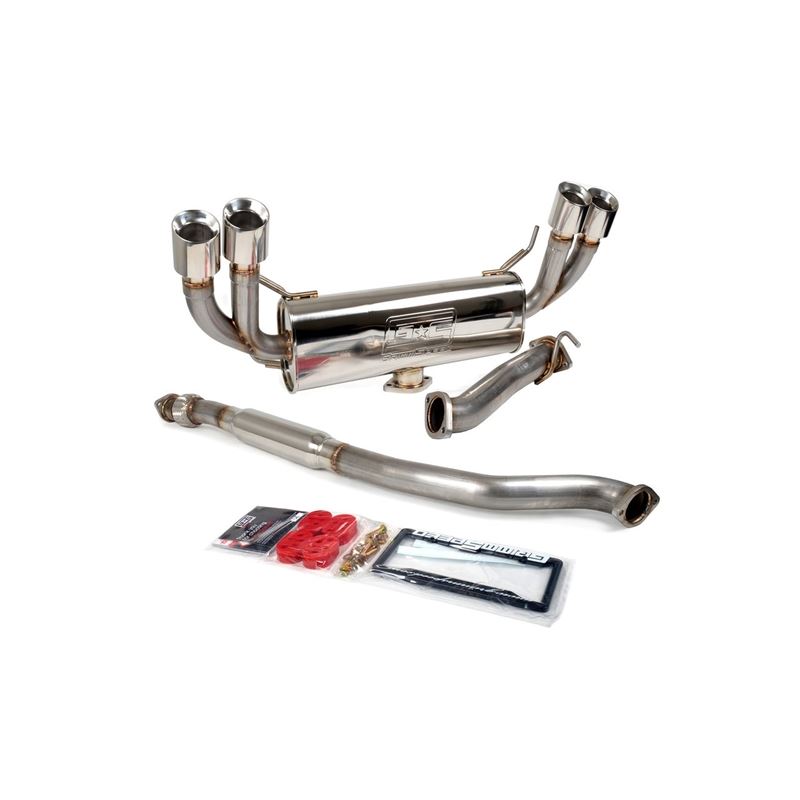 GrimmSpeed Catback Exhaust System - Resonated - 11