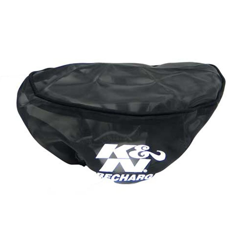 KN Precharger Air Filter Wrap Round Straight Black