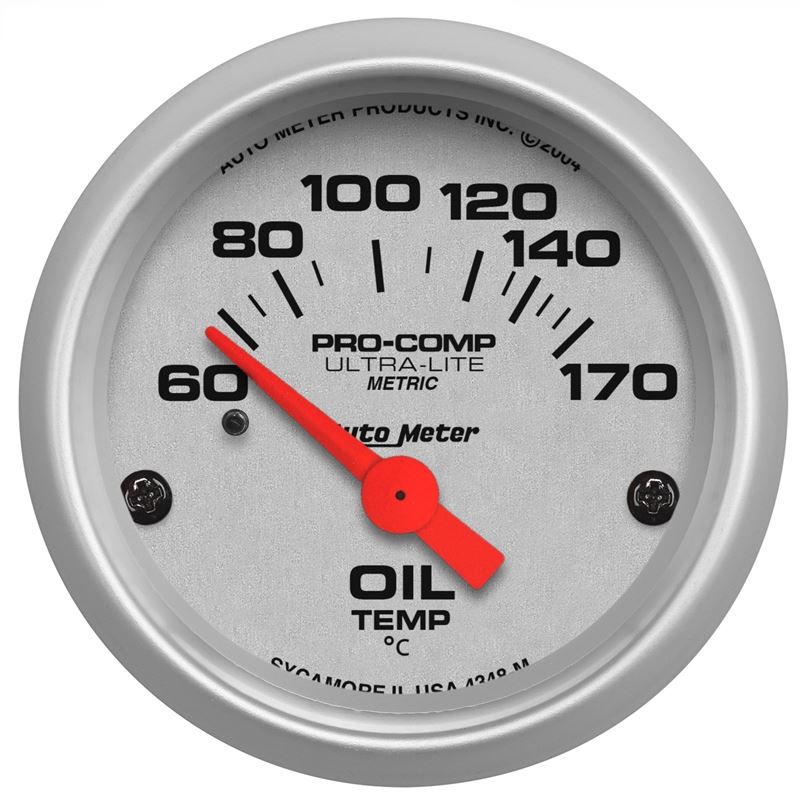 AutoMeter Ultra-Lite 52mm 60-170 Deg C Electronic