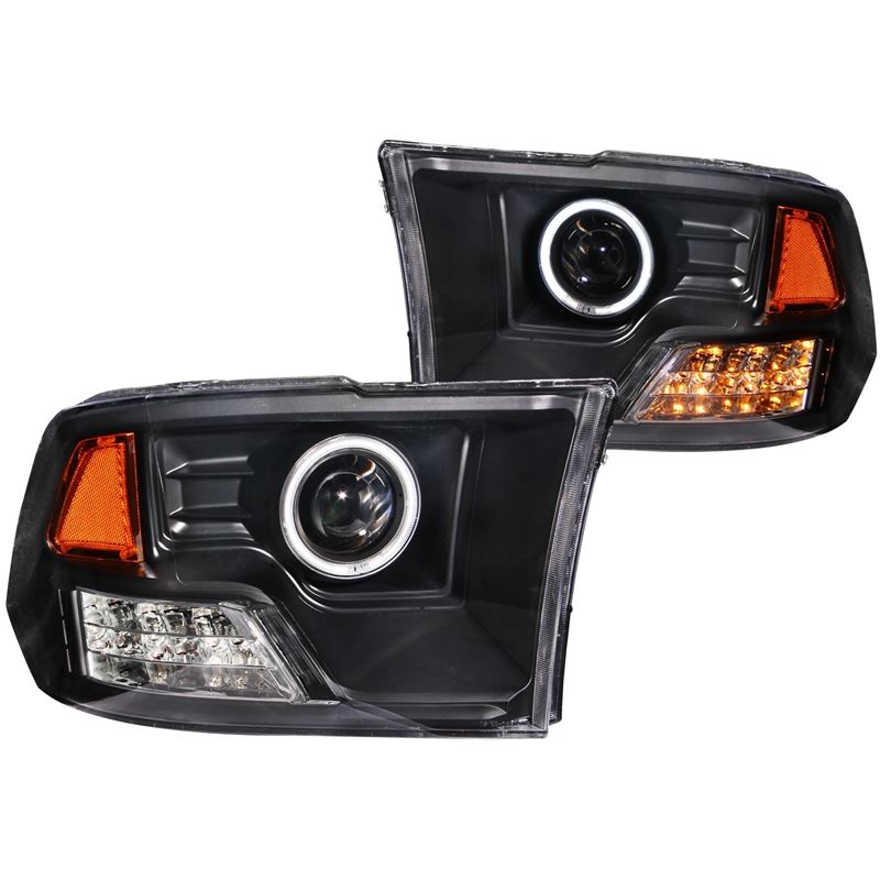 ANZO 2009-2015 Dodge Ram 1500 Projector Headlights