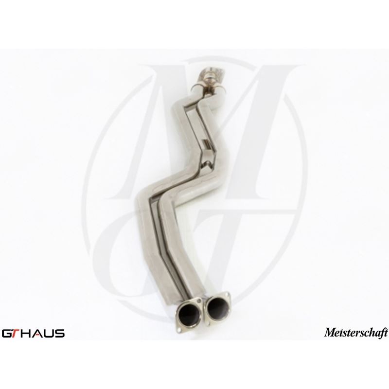 GTHAUS Section 1 Pipes w/ no Resonator- Stainless-