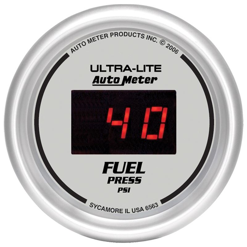 AutoMeter Ultra-Lite 52MM 5-100 PSI Digital Fuel P