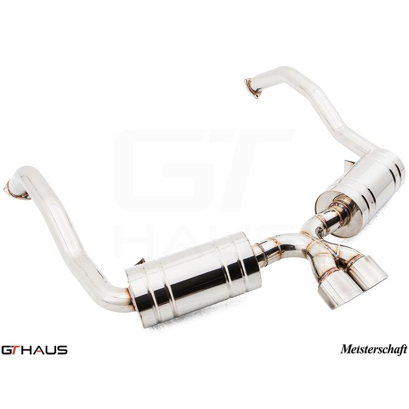 GTHAUS GT Racing Exhaust- Stainless- PO0111202