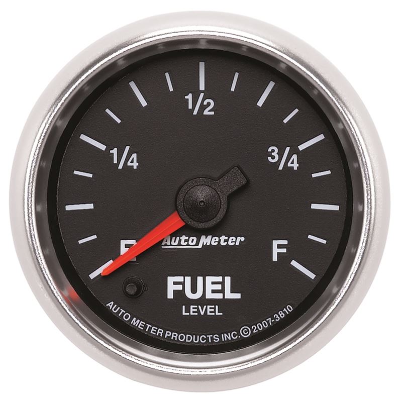 AutoMeter GS 2 1/16in. 0-280 Ohms Fuel Level Gauge