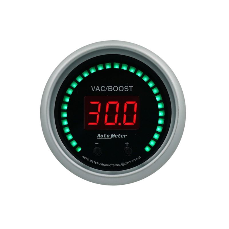 Autometer 52.4mm Switchable 0-1600 PSI/0-110 BAR V