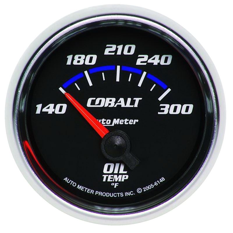 AutoMeter Cobalt 2 1/6in 140-300 Degree F Oil Temp