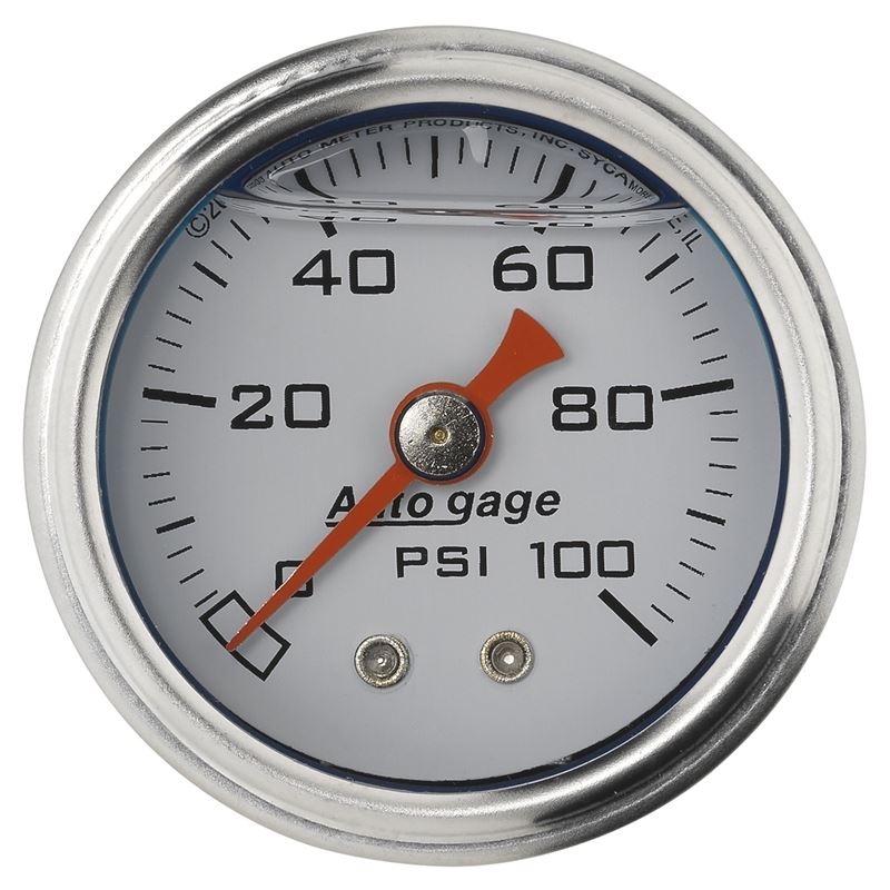 AutoMeter 1.5 inch Fuel Pressure Gauge 0-100 PSI(2