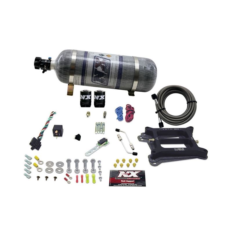 Nitrous Express 4150 4-BBL/Gasoline Nitrous Kit (1