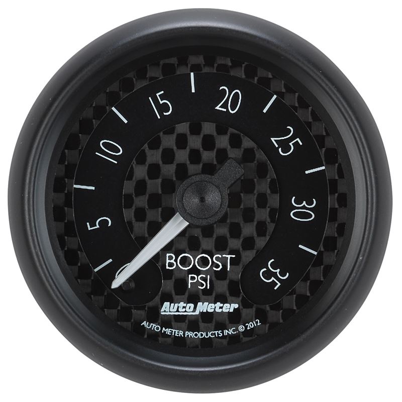AutoMeter GT Series 52mm Mechanical 0-35 psi Boost