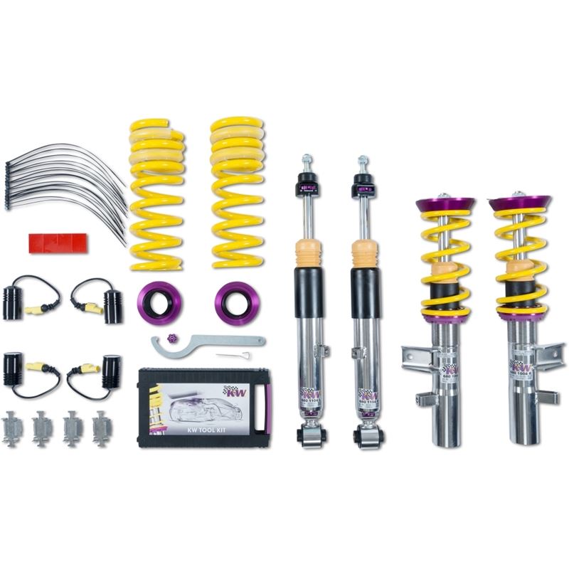 KW Coilover Kit V3 Bundle for Audi A5 (B9) Cabrio
